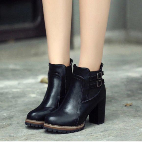 New martin boots with high zipper boots - Picture 5 of 5